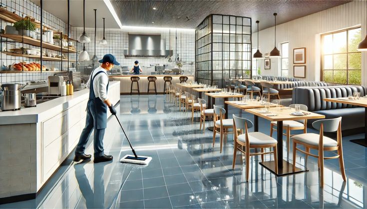 Café & Restaurant Cleaning in Box Hill